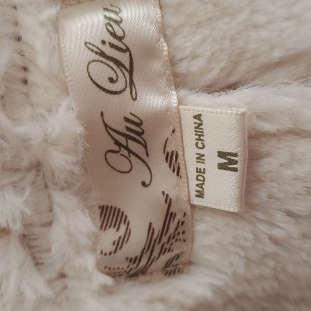 Vintage Faux Suede Ladies Vest Size M - Picture 7 of 9